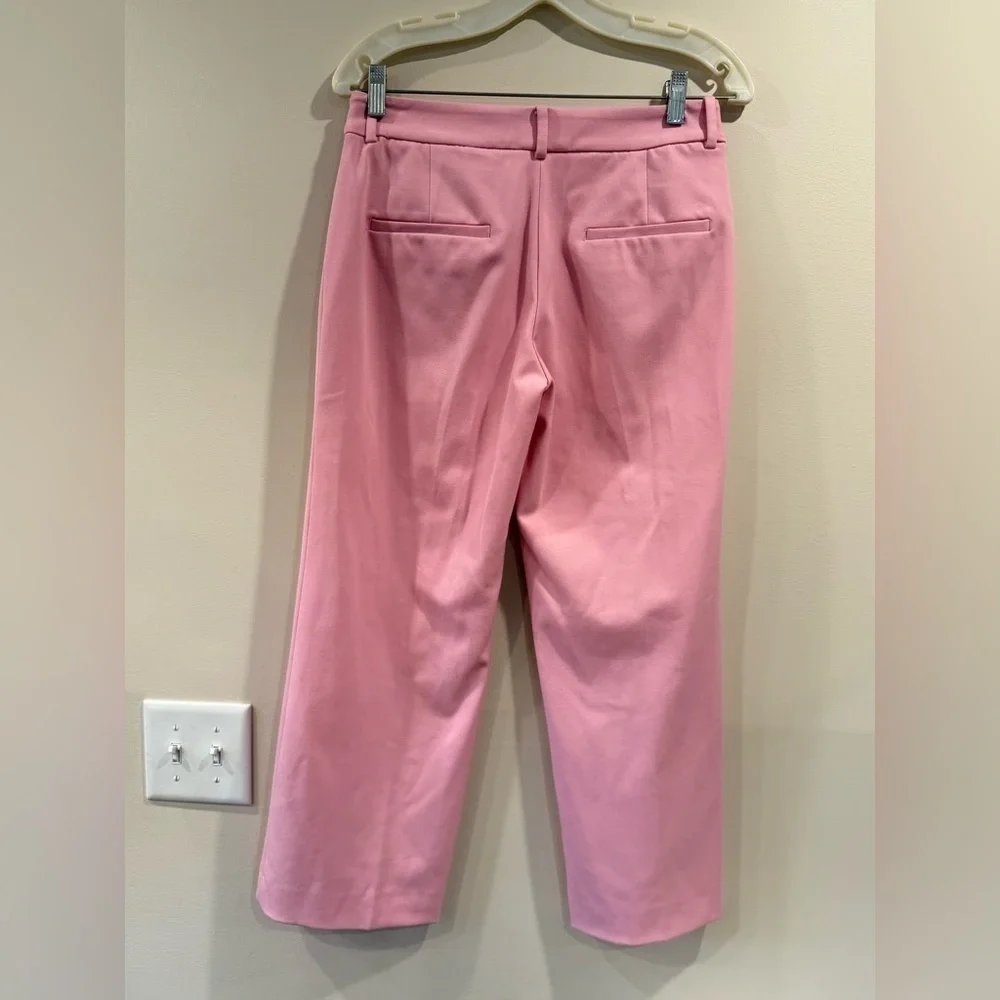 🔥ZARA Pink Women's wide leg Pants🔥